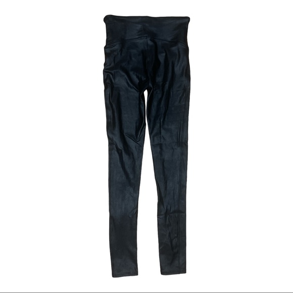 Spanx faux leather leggings F1-23 - Picture 6 of 6